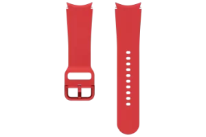 Image of Samsung Galaxy Watch4/Watch4 Classic Sport Band (S/M) in Red (ET-SFR86SREGEU)