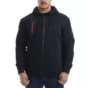 Image of Lee Cooper Full Zip Sweat Jacket Mens - Black
