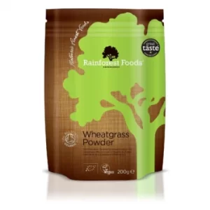 Image of Rainforest Foods Organic New Zealand Wheatgrass Powder 200g