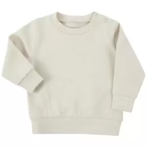 Image of Larkwood Childrens/Kids Sustainable Sweatshirt (6-12 Months) (Light Stone)