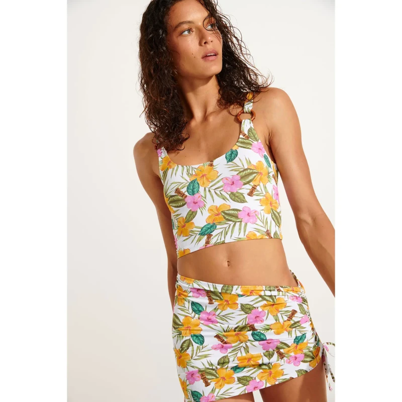 Image of banana moon Womens skirt Banana Moon Mirada Tortuga Blanc Female M