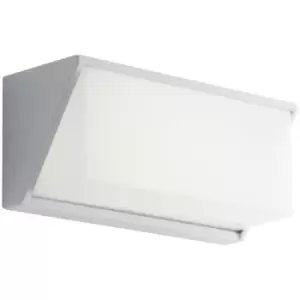 Image of Fan Europe Luxon - Outdoor LED Aluminum flush wall light, White, IP54, 4000K