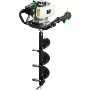 Image of ZI-ELB70 51.7cc Petrol Earth Auger Post Borer 100mm + 150mm + 200mm Dia - Zipper