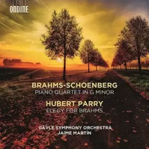 Image of Brahms/Schoenberg Piano Quartet in G Minor/Hubert Parry Elegy by Johannes Brahms CD Album