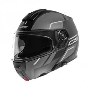 Image of Schuberth C5 Master Black Grey Modular Helmet XS