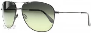 Image of Maui Jim Cliff House Sunglasses Gloss Black HTS247-02 Polariserade 59mm