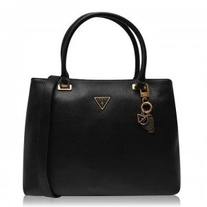 Image of Guess Guess Womens EW Satchel Destiny Bag - BLACK BLA