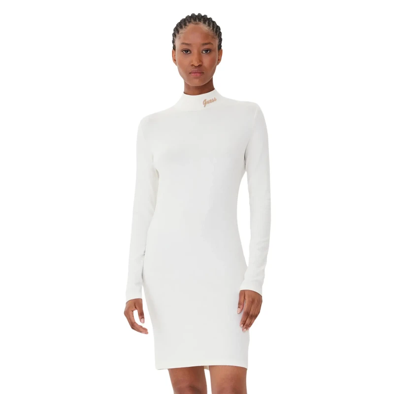 Image of Guess Womens dress Guess Alba Blanc Female S