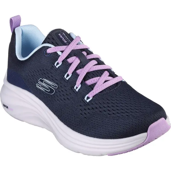 Image of Skechers Womens Vapor Foam Fresh Trend Trainers UK Size 4 (EU 37) Navy/Lavender SKE2184-NVLV-4