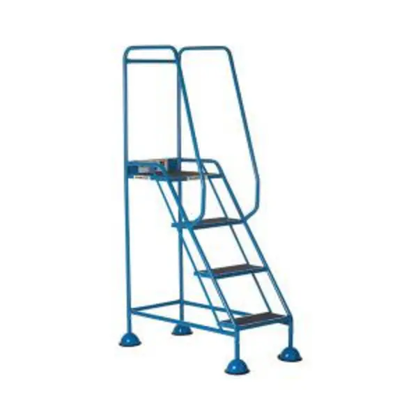 Image of Climb-It Domed Feet Step 4 Tread Anti Slip Blue AAD04SBL GA79203 GA79203