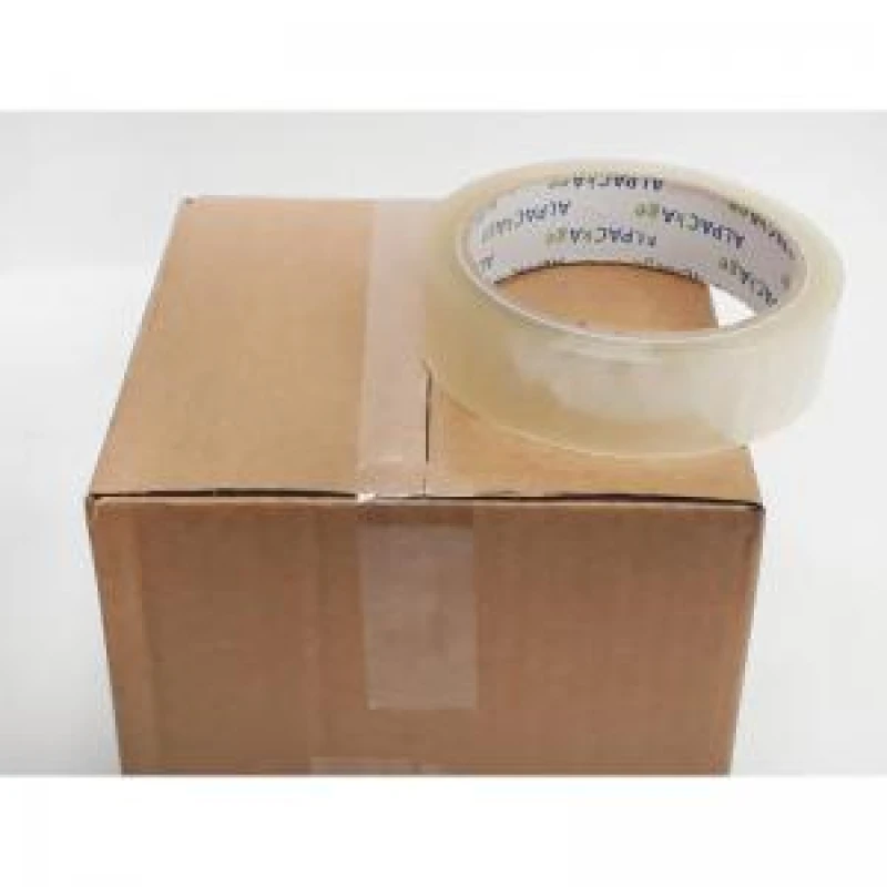 Image of Clear BOPP Stationery Tape 12mm 33m 35mu Pk 12