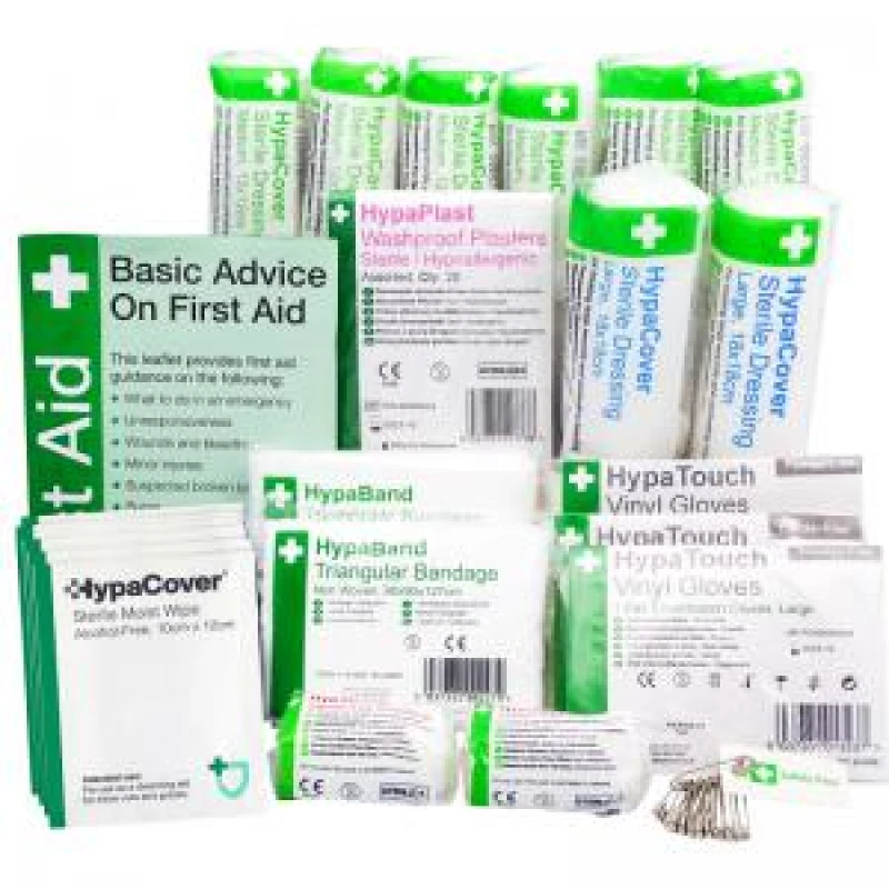Image of Safety First Aid Workplace First Aid Kit Refill 1-10 Person...