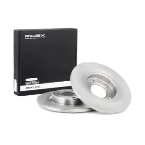 Image of RIDEX Brake disc Solid 82B1300 Brake rotor,Brake discs OPEL,PEUGEOT,TOYOTA,GRANDLAND X (A18),COMBO Großraumlimousine (X19)