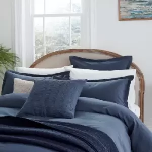 Image of Bedeck of Belfast Rare Earth Ren Kingsize Duvet Cover Set, Indigo