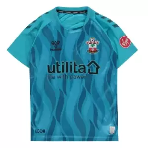 Image of Hummel Southampton FC Shirt 2021 2022 Juniors - Blue