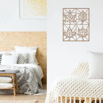 Image of Foliage - Copper Copper Decorative Metal Wall Accessory