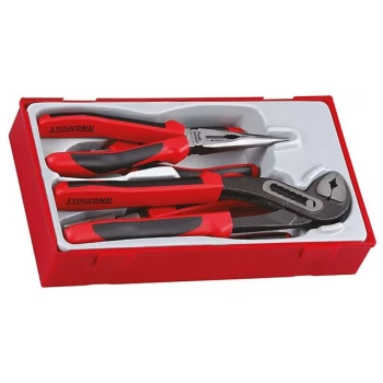 Image of Teng TT440T Mega Bite Pliers Set, 4 Piece