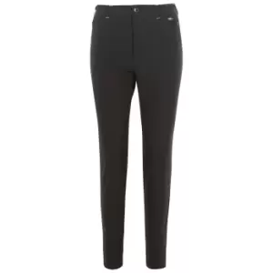 Image of Trespass Womens/Ladies Fuzzy Sherpa Leggings (XL) (Black)