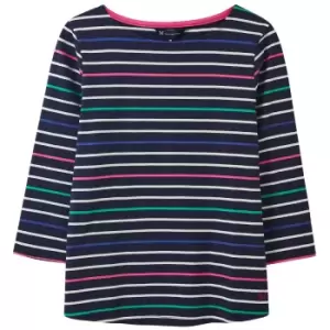Image of Crew Clothing Womens Essential Breton Navy Multi 16