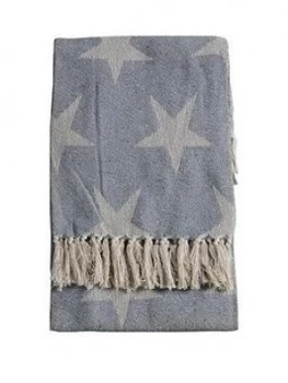 Image of Gallery Cotton Star Throw