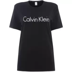 Image of Calvin Klein Logo T Shirt - Black