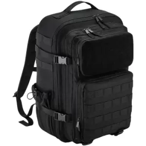 Image of Bagbase Molle Tactical 35L Backpack (One Size) (Black)
