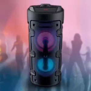 Image of iDance Typhoon 101 Light-Up Bluetooth Speaker MK 4 in Red