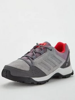 Image of Adidas Terrex Hyperhiker Childrens Trainers - Grey/Red