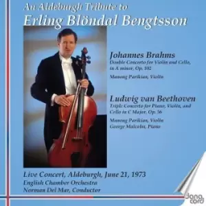 Image of An Aldeburgh Tribute to Erling Blondal Bengtsson by Johannes Brahms CD Album