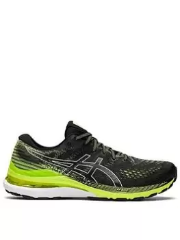 Image of Asics Gel-kayano 28, Black/White/Lime, Size 6, Men