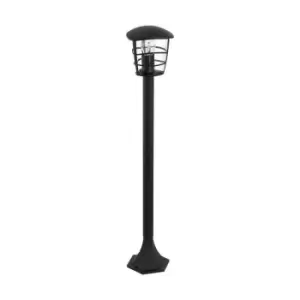 Image of Aloria - 1 Light Outdoor Bollard Black IP44, E27 - Eglo