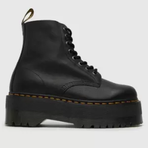Image of Dr Martens Black 1460 Max Quad 8 Eye Boots