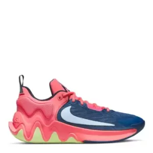 Image of Nike Giannis Immortality 2, Dk Marina Blue/Celestine Blue-Pink Gaze, size: 8, Male, Basketball Performance Low, DM0825-400