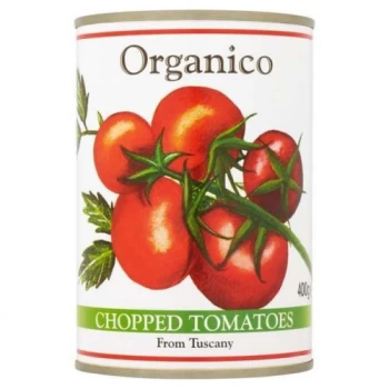 Image of Organico Chopped Tomatoes - 400g x 12