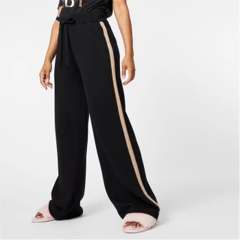 Image of Biba BIBA Merino Wool Wide Leg Trousers - Black