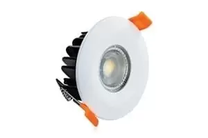 Image of Integral LED Low profile Fire rated downlight with warmtone dimming 6W 70mm cut out warm white - ILDLFR70G001