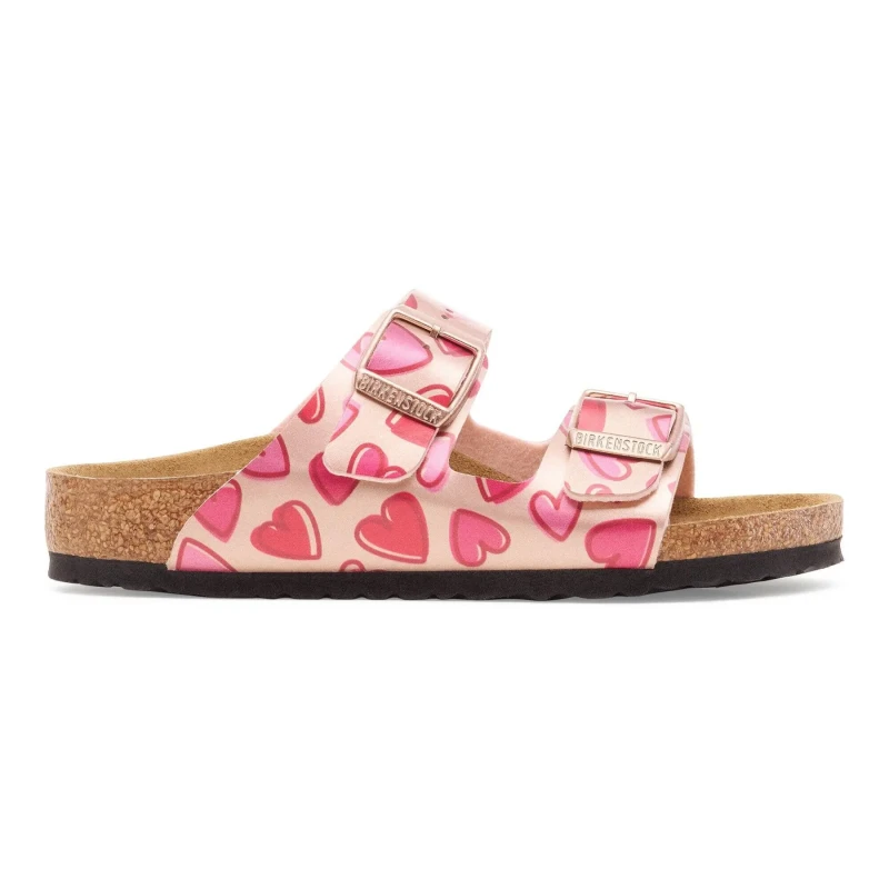 Image of Birkenstock Girl's sandals Birkenstock Arizona Birko-Flor Rose Female 28 Etroit