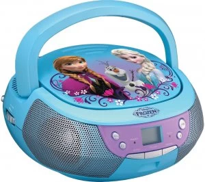 Image of FROZEN Boombox with Microphone Blue