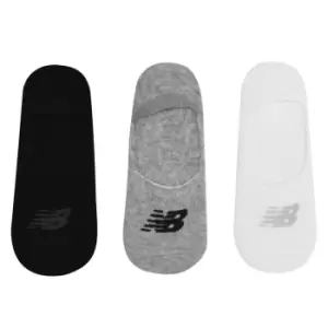 Image of New Balance 3 Pack Trainer Liner Socks - Multi