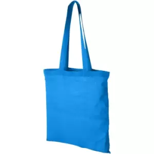 Image of Bullet Carolina Cotton Tote (38 x 42 cm) (Aqua Blue)