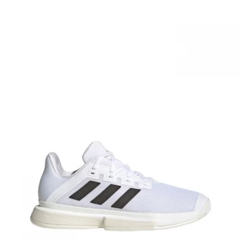Image of adidas SoleMatch Bounce Shoes Mens - Cloud White / Core Black / Sol