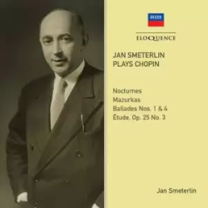 Image of Jan Smeterlin Plays Chopin by Fryderyk Chopin CD Album