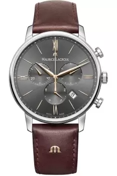 Image of Mens Maurice Lacroix Eliros Chronograph Watch EL1098-SS001-311-1