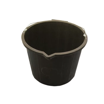 Image of Faithfull FAI3GBUCKET Bucket 3 gallon (14L) - Black