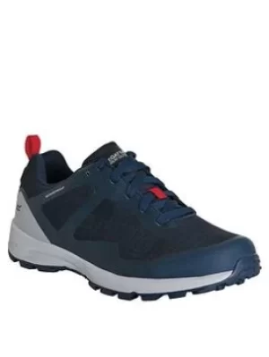 Image of Regatta Samaris Life Waterproof Shoes, Navy/Grey, Size 10, Men