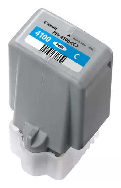 Image of Canon PFI-4100C Cyan Ink Cartridge - 6778C001 (Original)