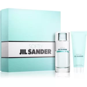 Image of Jil Sander Softly Gift Set 80ml Eau de Toilette + 75ml Body Lotion