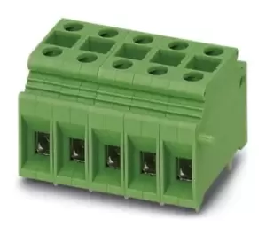 Image of Phoenix Contact FRONT 2.5-V/SA 5/10 10-pin PCB Terminal Block, 5mm Pitch