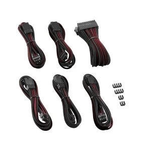 Image of CableMod PRO ModMesh Cable Extension Kit - Black/Burgundy