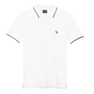 Image of Paul Smith Zebra Tipping Shirt - White